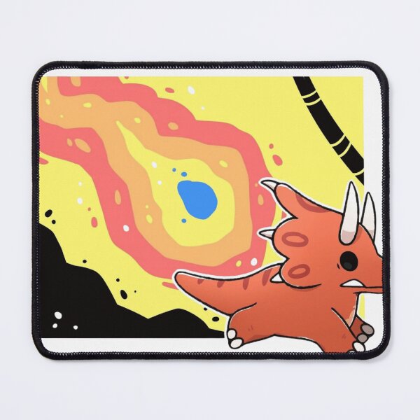 Item preview, Cute Little Fire Breathing Dinosaur Monster designed and sold by Wild-Misfits.