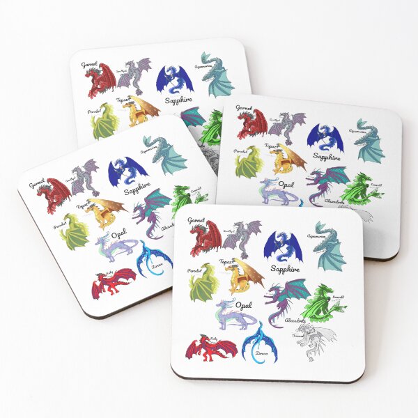 Item preview, Birthstone dragons designed and sold by Lux Dragons Emporium.