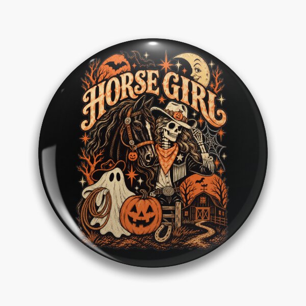 Item preview, Spooky Horse Girl Western Halloween Skeleton Cowgirl designed and sold by justinhmorton.