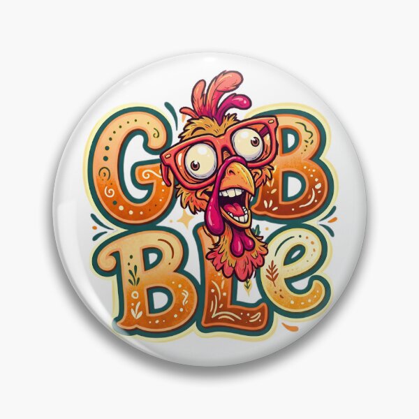 Item preview, Funny retro turkey with glasses! Glory to the turkey! designed and sold by VibranPalette.