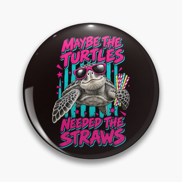 Item preview, Funny Sea Turtle with Straws designed and sold by FrameFlow.