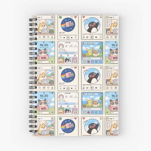 Item preview, Cute Internet Meme Animals – Kawaii Pastel Digital World designed and sold by StickerJas.