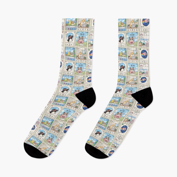 Item preview, Cute Internet Meme Animals – Kawaii Pastel Digital World designed and sold by StickerJas.