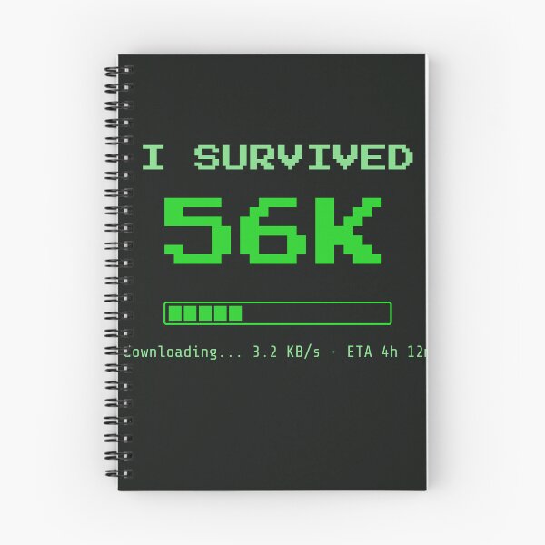 Item preview, I Survived 56K designed and sold by DeviousDev.