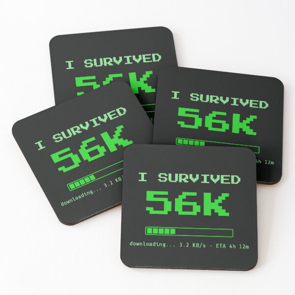 Item preview, I Survived 56K designed and sold by DeviousDev.