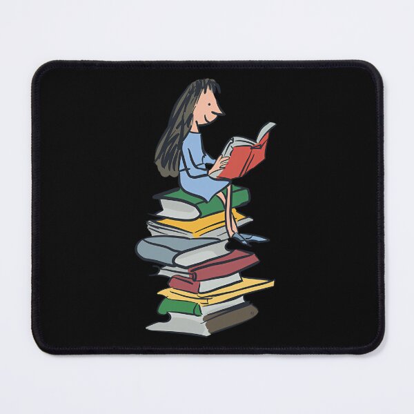 Item preview, Bookworm Girl Gift Matilda designed and sold by charisiwiec.