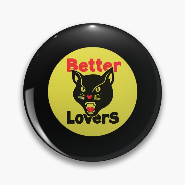Item preview, Better Lovers Angry Black Cat Yellow Circle designed and sold by DemiAsselin7.