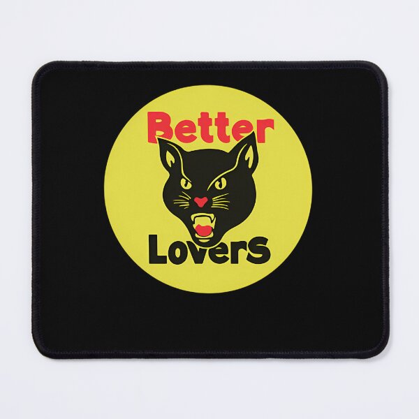 Item preview, Better Lovers Angry Black Cat Yellow Circle designed and sold by DemiAsselin7.