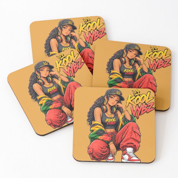 Item preview, Kool Vybz Hip Hop Queen – Reggae Streetwear Girl with Crown designed and sold by digitalbob60.