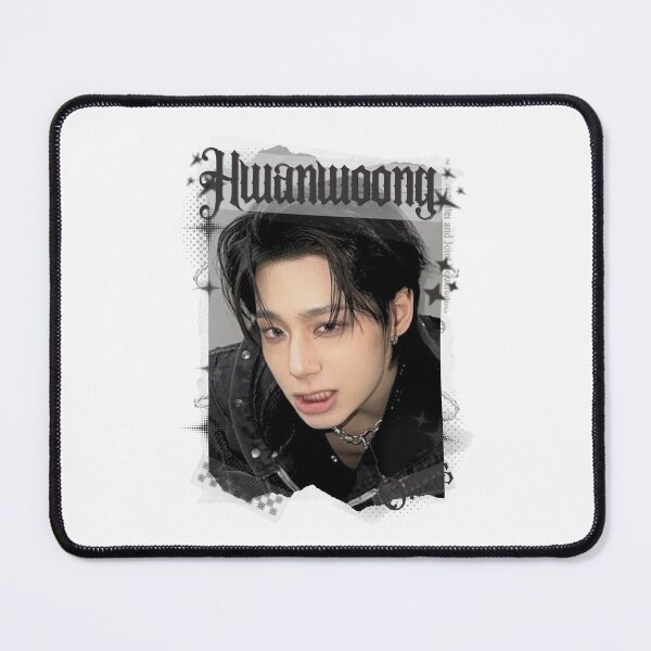 Item preview, ONEUSs Hwanwoong Xion Seoho Leedo Keonhee  K-pop Boy Group Y2k Korean Pop Black and White Collage designed and sold by AJUNICE STUDIO.