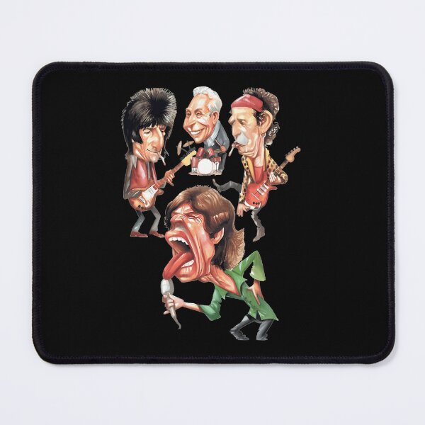 Item preview, The Rolling Stones Rock Music Band Members Caricature designed and sold by DemiAsselin7.