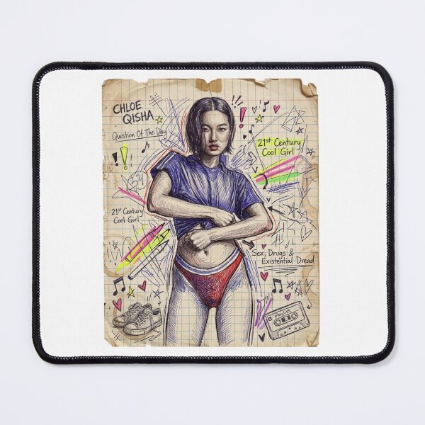 Item preview, Chloe qisha music album cover art typography designed and sold by ARTeez⭐️⭐️⭐️⭐️⭐️.