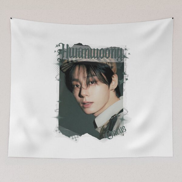 Item preview, ONEUSs Hwanwoong Xion Seoho Leedo Keonhee  K-pop Boy Group Y2k Korean Pop Black and White Collage designed and sold by AJUNICE STUDIO.