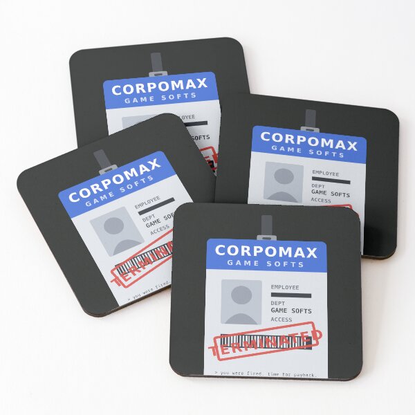 Item preview, CorpoMax Game Softs - Terminated designed and sold by DeviousDev.