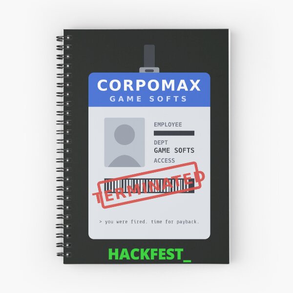 Item preview, CorpoMax Game Softs - Terminated designed and sold by DeviousDev.