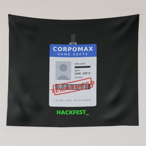 Item preview, CorpoMax Game Softs - Terminated designed and sold by DeviousDev.
