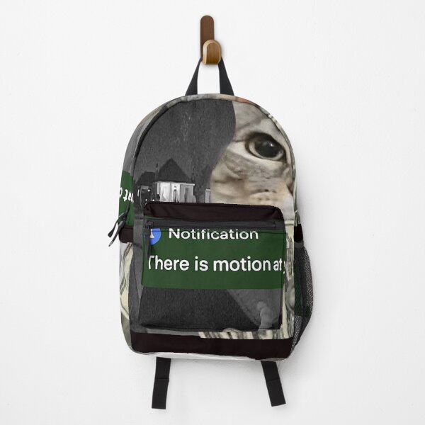 Item preview, There Is Motion At Your Front Door Funny Cat designed and sold by ImeldaSparks.