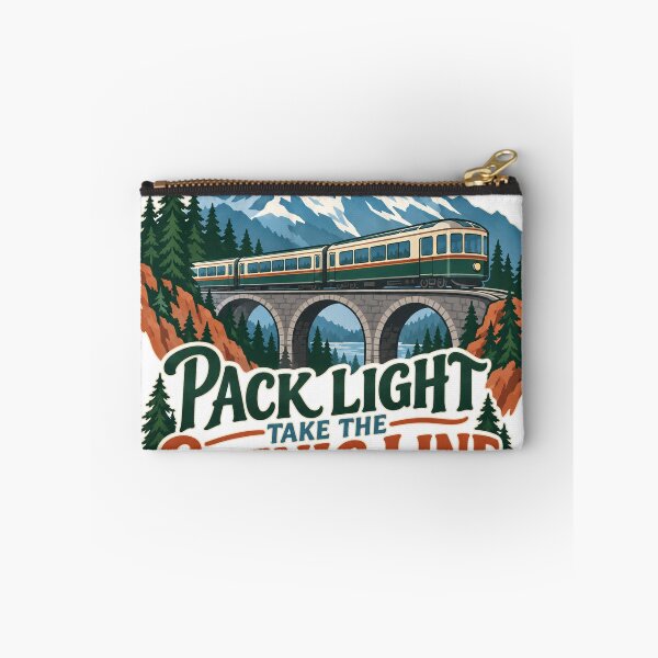 Artikelvorschau, Pack Light Take The Scenic Line entworfen und verkauft von aihrgdesign.