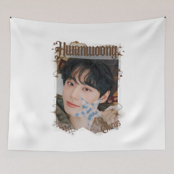 Item preview, ONEUSs Hwanwoong Xion Seoho Leedo Keonhee  K-pop Boy Group Y2k Korean Pop Black and White Collage designed and sold by AJUNICE STUDIO.