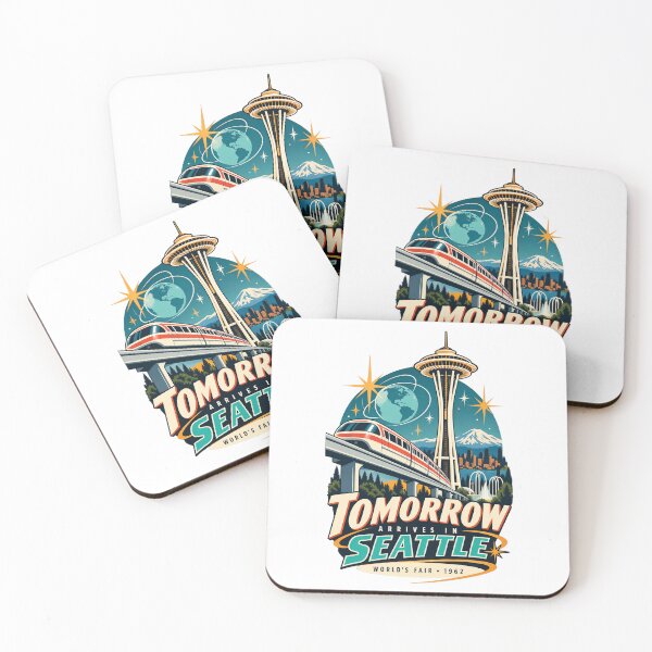 Item preview, Tomorrow Arrives in Seattle — 1962 World’s Fair Retro Future designed and sold by Past in Threads.
