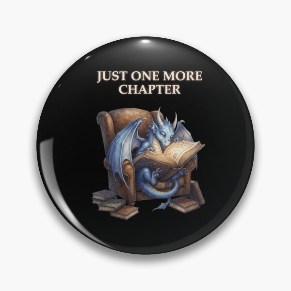 Item preview, Just One More Chapter Cozy Armchair Reading Dragon Design designed and sold by Ostericaimusa.