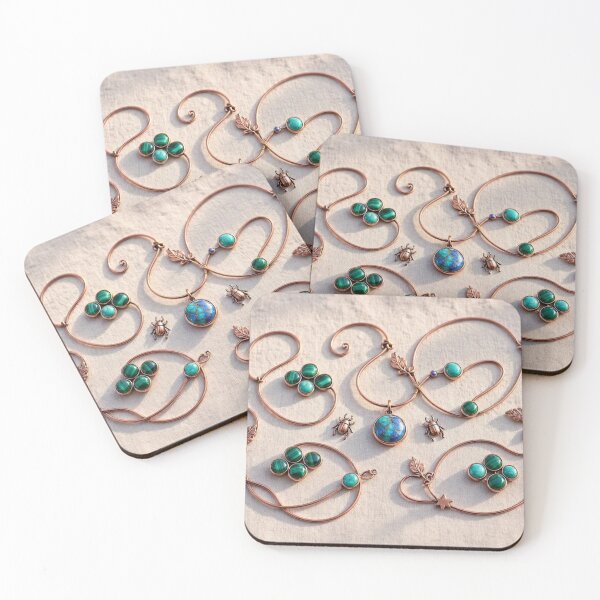 Item preview, Emerald vining  designed and sold by KingsArtworx 2.