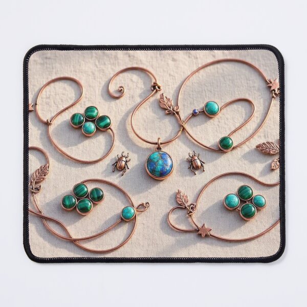 Item preview, Emerald vining designed and sold by KingsArtworx 2.