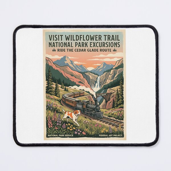 Item preview, Brittany Wildflower Train Guide designed and sold by PictoVibe.