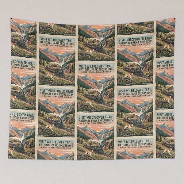 Item preview, Brittany Wildflower Train Guide designed and sold by PictoVibe.