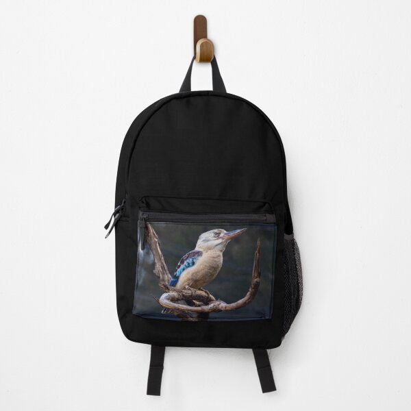 Item preview, Blue-Winged Kookaburra Perched on a Branch designed and sold by Twisted Light Images.