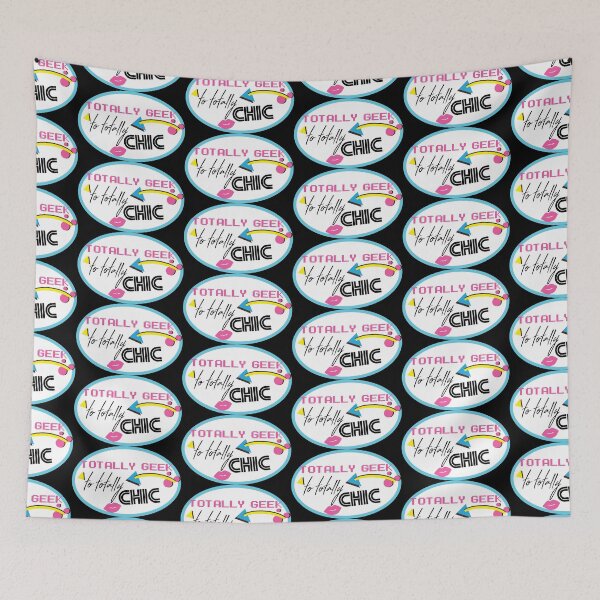 Item preview, Totally Geek To Totally Chic lips design - Can't Buy Me Love - Fun 80s Nostalgia designed and sold by aligchi.