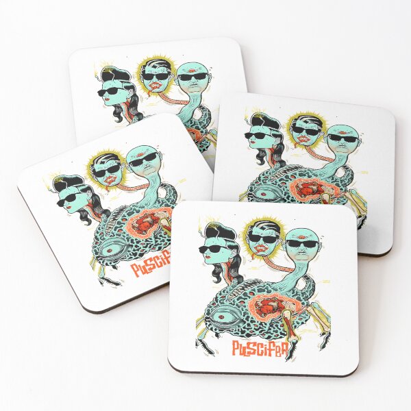 Item preview, Puscifer Band Surreal Alien Monster Rock Art designed and sold by Aistementinp.