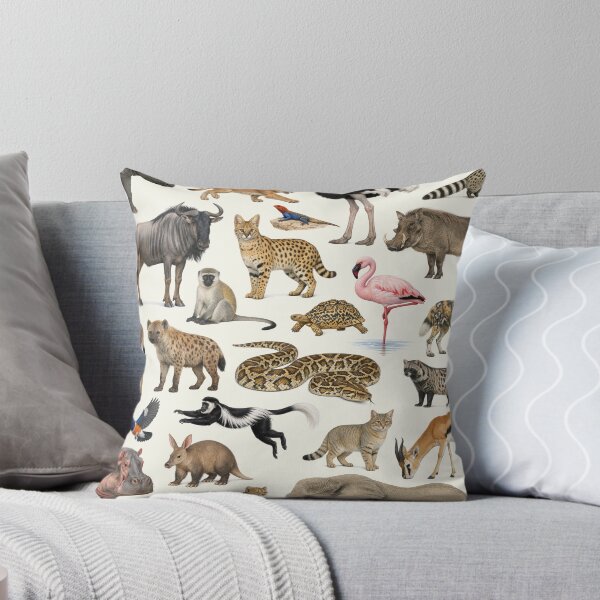 Item preview, Native Animals of Kenya Retro Identification Chart designed and sold by kakarikihill.