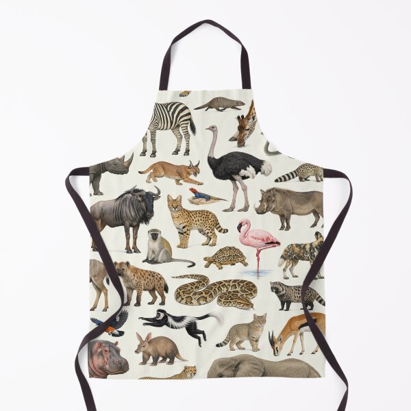 Item preview, Native Animals of Kenya Retro Identification Chart designed and sold by kakarikihill.