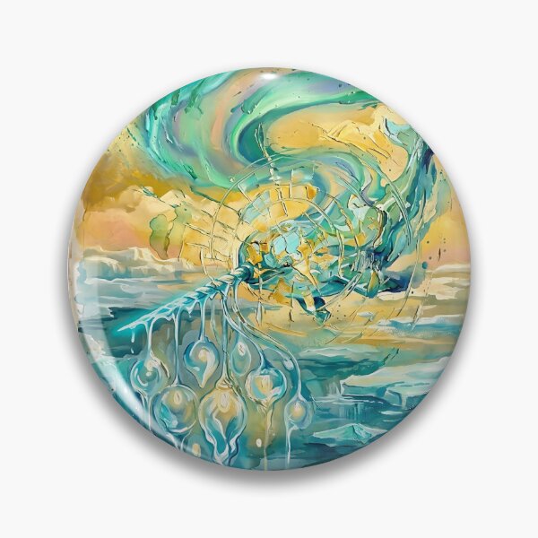 Item preview, Narwhal Aurora Glass Artist designed and sold by PictoVibe.