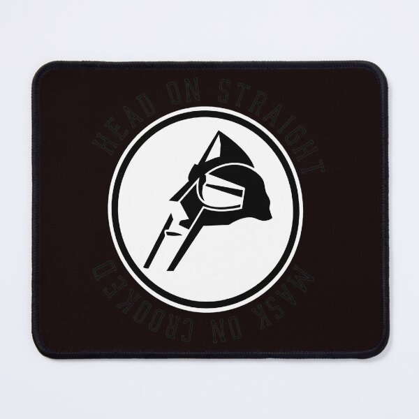Item preview, Head On Straight Mask On Crooked MF DOOM Art designed and sold by elias-harj-nook.