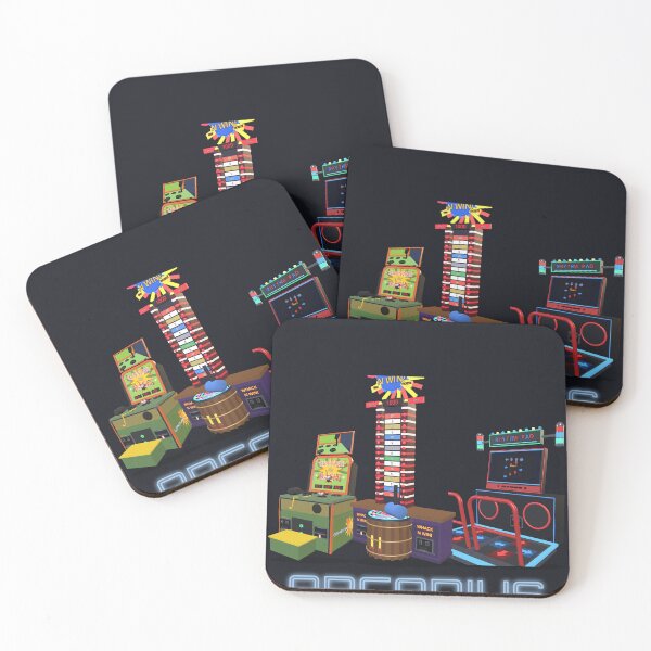 Item preview, Arcadius Lineup - Gopher Bash, High Striker, Rhythm Pad designed and sold by DeviousDev.