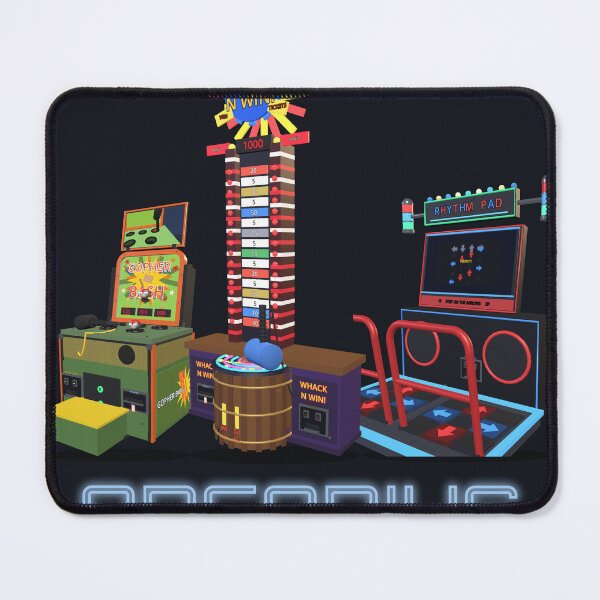 Item preview, Arcadius Lineup - Gopher Bash, High Striker, Rhythm Pad designed and sold by DeviousDev.