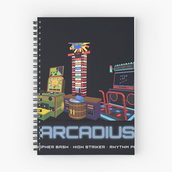 Item preview, Arcadius Lineup - Gopher Bash, High Striker, Rhythm Pad designed and sold by DeviousDev.