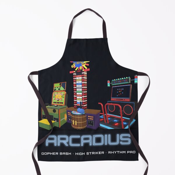 Item preview, Arcadius Lineup - Gopher Bash, High Striker, Rhythm Pad designed and sold by DeviousDev.