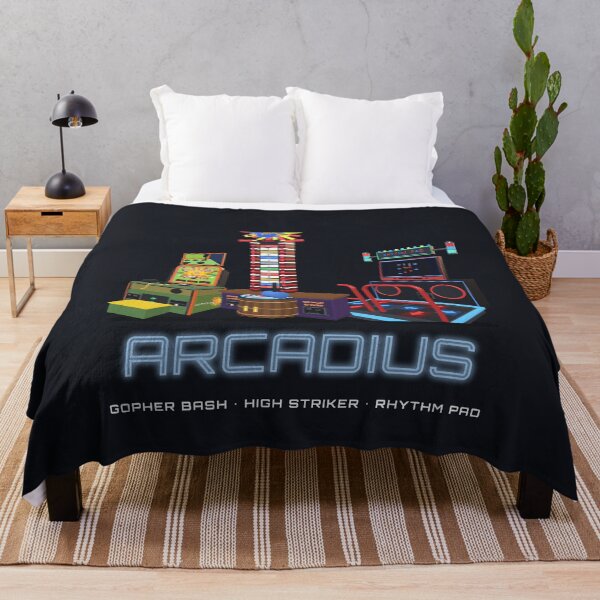 Item preview, Arcadius Lineup - Gopher Bash, High Striker, Rhythm Pad designed and sold by DeviousDev.