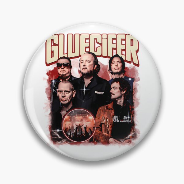 Item preview,  G L U E C I F E R Norwegian Hard Rock Band designed and sold by DianeBourdon.