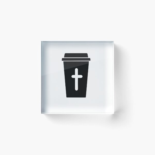 Item preview, Lil Bit Coffee Whole Latte Jesus Mini (Black) designed and sold by JohnnyForever.