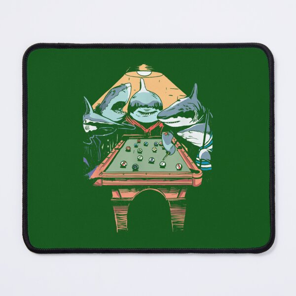 Item preview, The Pool Sharks Funny Vintage Painting Parody 52 designed and sold by BilkaCreations.