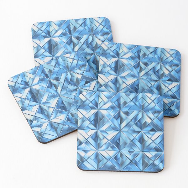 Item preview, Icy Blue And Silvery-White Trendy Pattern Design designed and sold by DEC02.