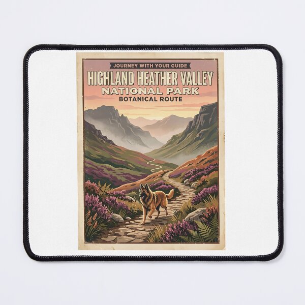 Item preview, Belgian Tervuren Highland Botanist designed and sold by PictoVibe.
