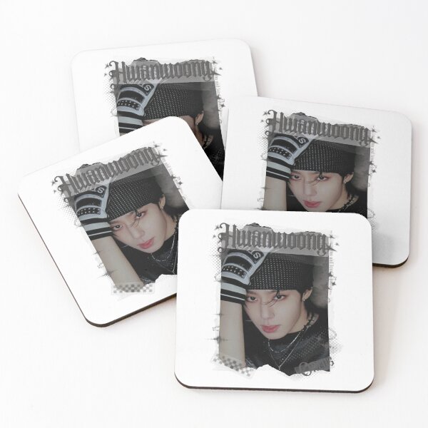 Item preview, ONEUSs Hwanwoong Xion Seoho Leedo Keonhee  K-pop Boy Group Y2k Korean Pop Black and White Collage designed and sold by AJUNICE STUDIO.
