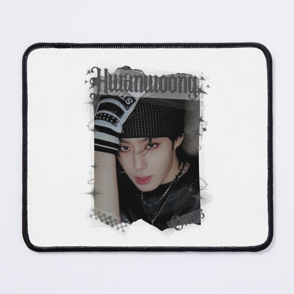 Item preview, ONEUSs Hwanwoong Xion Seoho Leedo Keonhee  K-pop Boy Group Y2k Korean Pop Black and White Collage designed and sold by AJUNICE STUDIO.