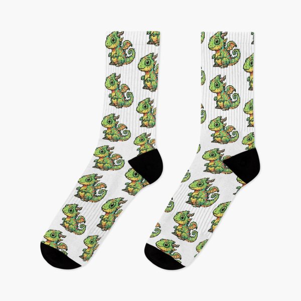 Item preview, Baby Dragon Pixel Art designed and sold by Matilda Pixel.