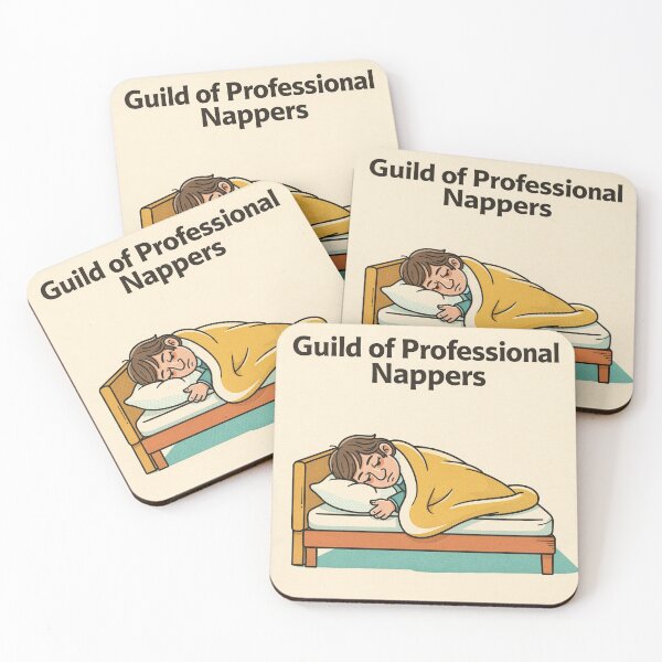 Item preview, Guild of Professional Nappers designed and sold by PictorialWhimsy.